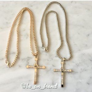 Cross Gold / Silver Necklace